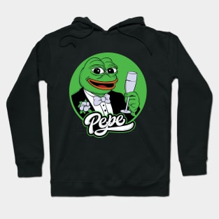 Frog Nation Pepe Crypto Meme Coin Hoodie